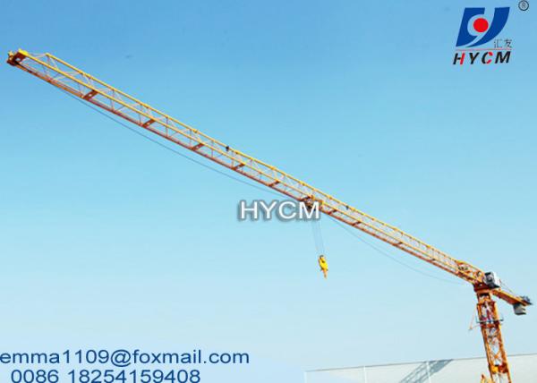 QTP6016 Tower Craines Price 60m Boom 10t Load Lift Building Material