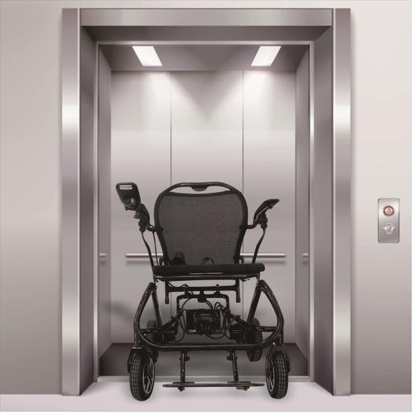 Electric Wheelchair with Foldable Design and Electromagnetic Braking 950mm*600mm*960mm