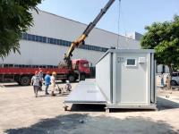 Casa de contêiner pré-fabricada expansível de 40 pés de aço Casa de luxo
