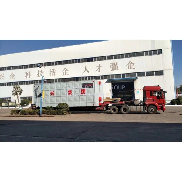Professional Gas Fired Steam Boiler 8 Ton Flexible Water Tube Boiler Condensing Type