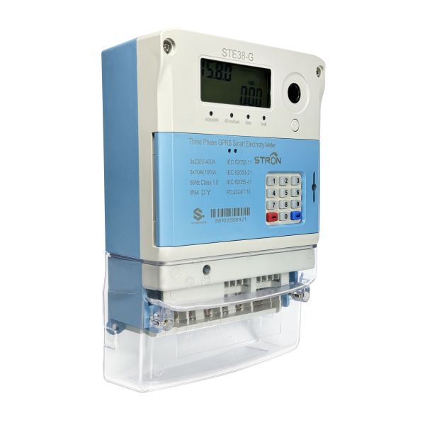 Unlimited Capacity Smart Prepaid Electricity Meter Nominal Voltage 230V 30 to 120 Percent Perfect for Prepayment Usage