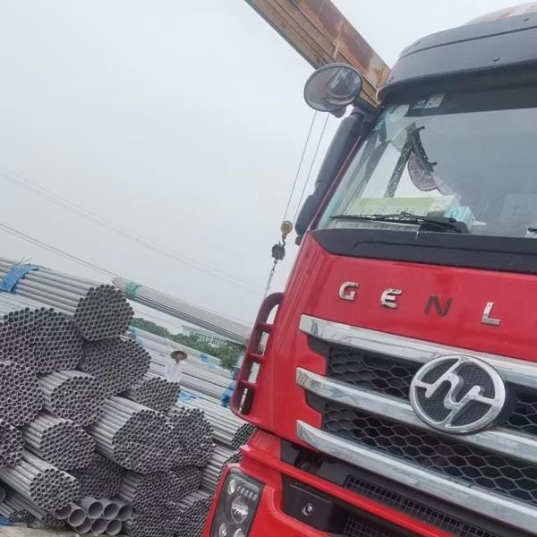 5.8m 6m Длина 316L трубы из нержавеющей стали / Швартовая труба из нержавеющей стали OD10 - 406mm SCH40