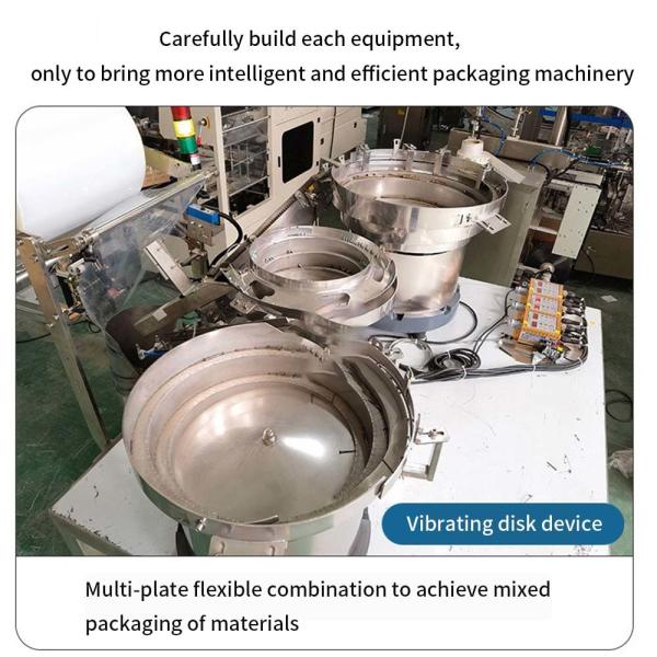 Máquina de embalagem de parafuso totalmente automática duas vasilhas de vibradores hardware parafuso parafuso para contar sacos de embalagem