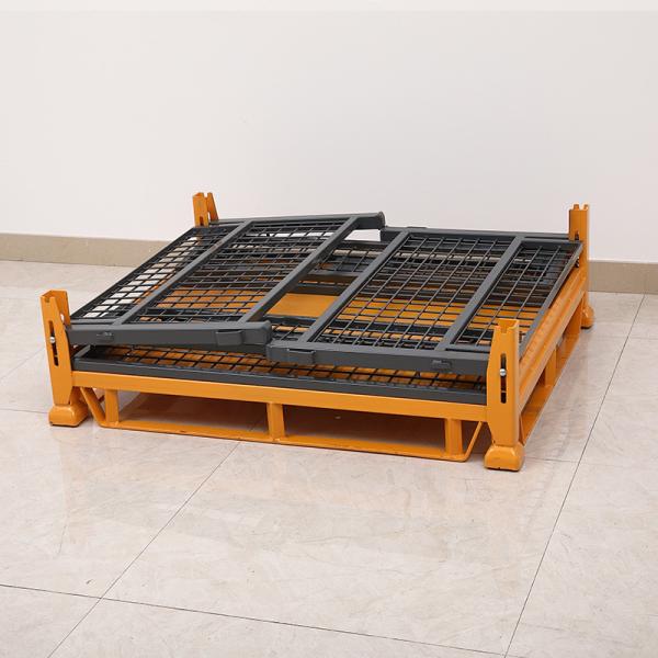 Foldable 2T Electro Zinc Plated Collapsible Metal Cage