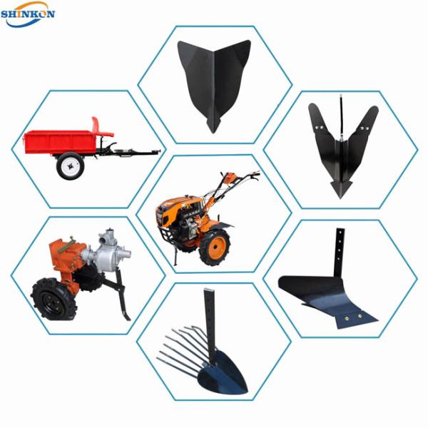 Gear Driven Diesel Mini Tiller 100mm Deep Diesel Tiller Cultivator