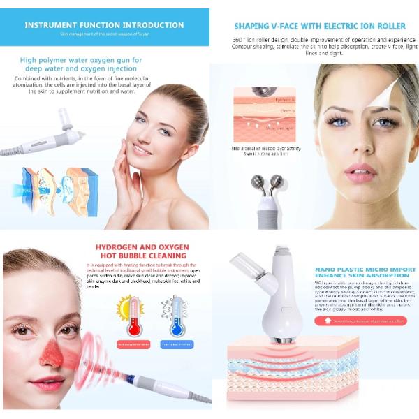 Машина красоты анти- брызг двигателя машины впрыски кислорода вызревания лицевая поднимаясь