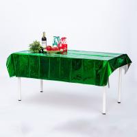 Couverture de table en papier rectangulaire en papier de verre moderne Pour la décoration de fête d'anniversaire Jouet / cadeau Publicité