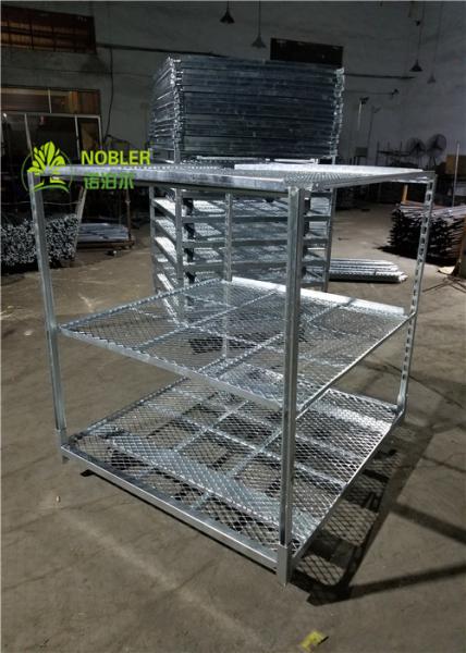 Shelf Racks CC Flower Trolley Gardening Transport Cart 1250*1350*1260 mm