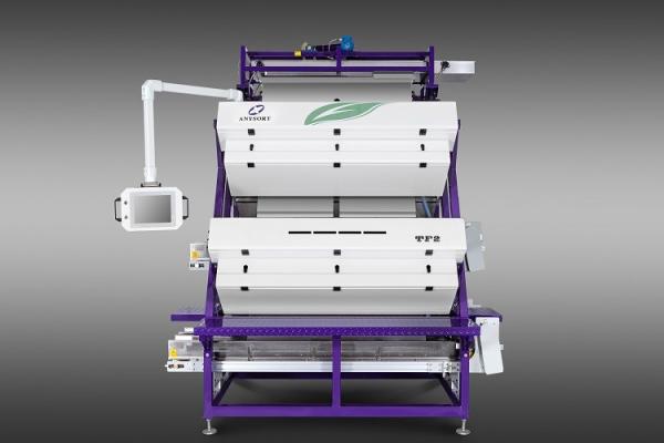 1100 kg/h AI Control System Tea Colour Sorter Double Layer Design