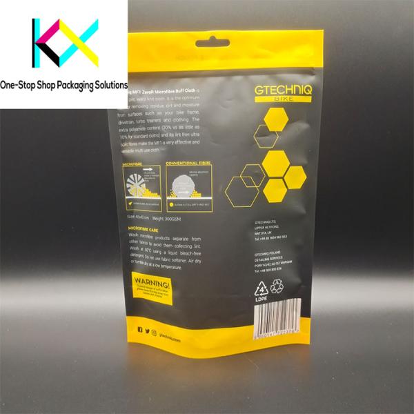 Lingerie Clothing Commodity Packaging Eco Friendly Stand Up Pouch 130um