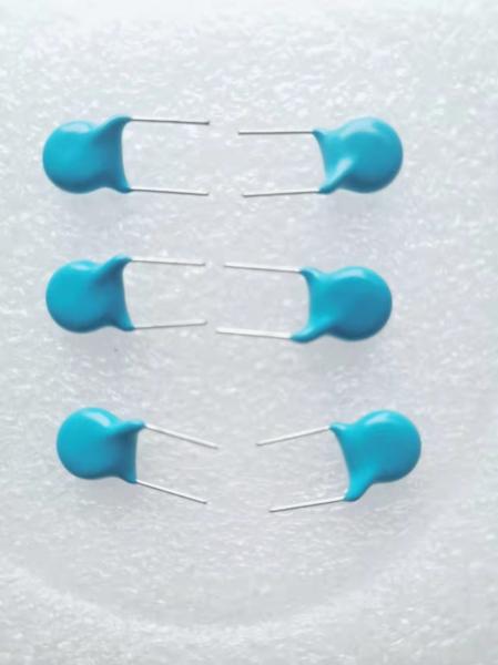 Durable Y2 1000 Pf Ceramic Disc Capacitor , Multifunctional Blue Ceramic Capacitor