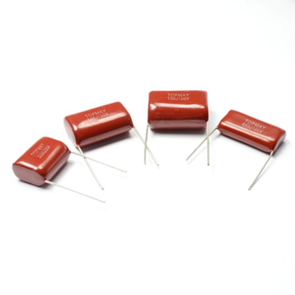 CL21 Metallized Polyester Film Capacitor 10uF For Audio 106J100V P27.5mm