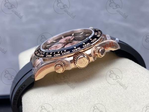 Daytona oro rosa cronógrafo esfera oyster brazalete caja papeles 116508