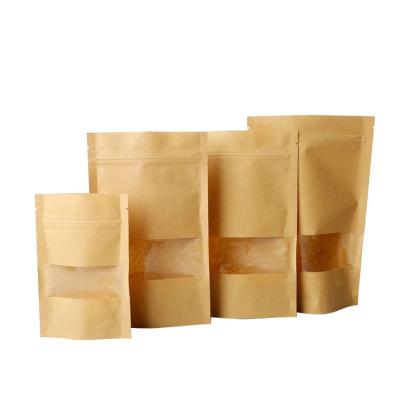 3,5 X 5,5 levantam-se os sacos dos malotes, sacos de papel de Kraft com janela