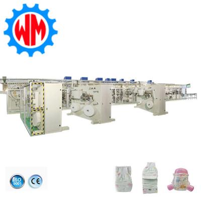 Full Automatic Baby Diaper Making Machine Intelligent System with Professional Design