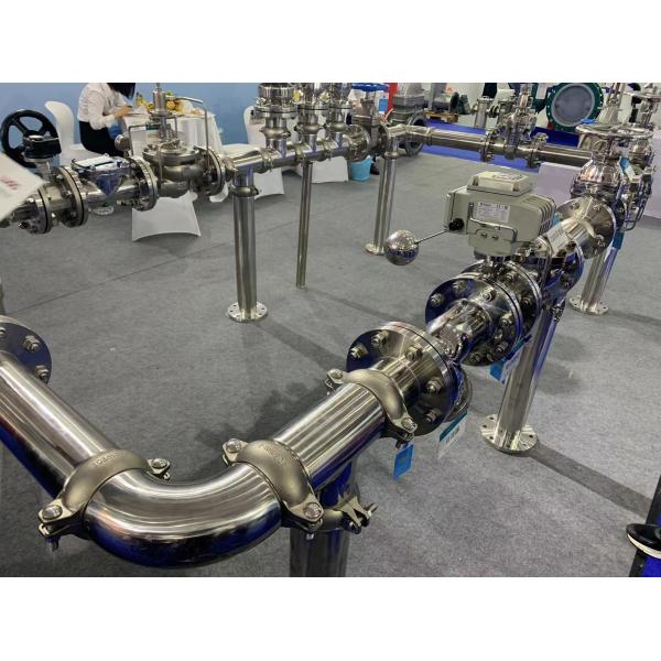 Casting Flange Connection Sanitary Stainless Steel Double Pins Tri Clamp Ferrule Pipe Clamp for Pipe Lines Connection