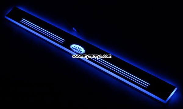 Range Rover car Led lights Moving door sill light Welcome Pedal sale