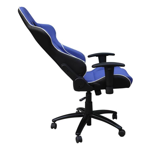 Iron Frame Manager Desk Chair / Armrest Adjustable Office Chair With Memory Foam