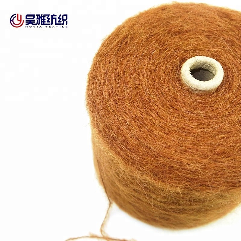 Смешанными почищенные щеткой шерстями шерсти Mohair ребенк пряжи смешали пряжу петли Boucle для 5G 7G