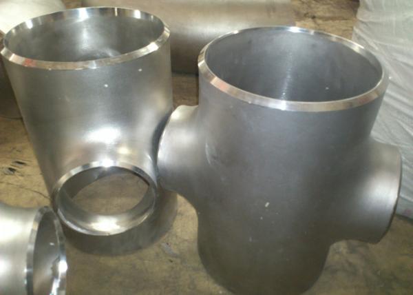 Stainless Steel Butt Weld Pipe Fittings Cross Pipe Cross ASME / ANSI B16.9