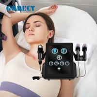 GOMECY Microneedles de radiofrequência fracionada Rf Aprigar a pele Microneedling Facial Remover cicatrizes Rejuvenescer a pele