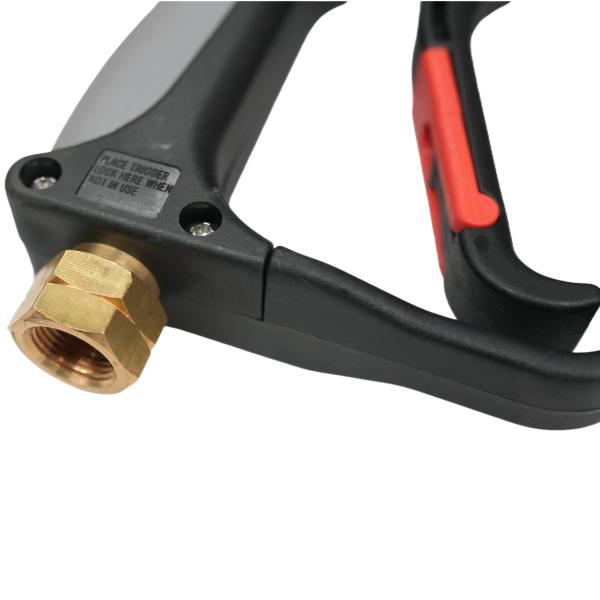 Arma de rociado portátil duradera para camiones de barreras y limpiadores, pistola de limpieza/lavado a prueba de fugas para carreteras y automóviles