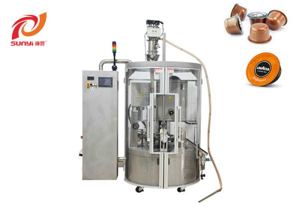 SKP-1N Rotary A Modo Mio Coffee Pod Filling Sealing Packaging Machine