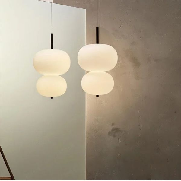Scandinavia Pendant Light Big Glass Ball Ceiling Chandelier Suspension Hanging (WH-GP-199)