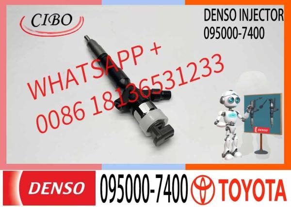 23670-30220 095000-7400 Diesel Fuel Injector for Denso Toyota Hilux 1KD/2KD-FTV Engine Common Rail Fuel Injector Engine Parts
