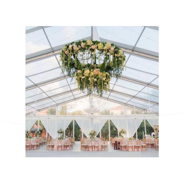 Aluminum Expandable 15x35m Clear Outdoor Tent for wedding