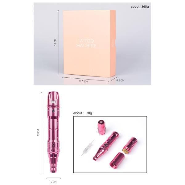Ручка Tatoo Microblading набора татуировки макияжа алюминиевого сплава беспроводная Semi постоянная