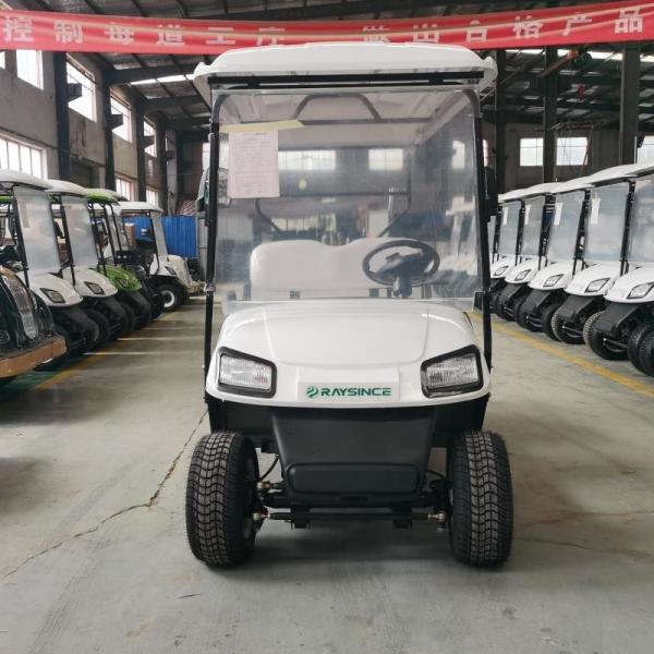 Qingdao China factory supply electric golf carts cheap price 60V battery golf buggy with 4 seats