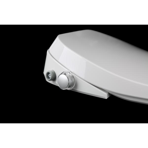 U Shape Heated Toilet Seat Cover , Electric Bidet Toilet Seat PP Plastic Material