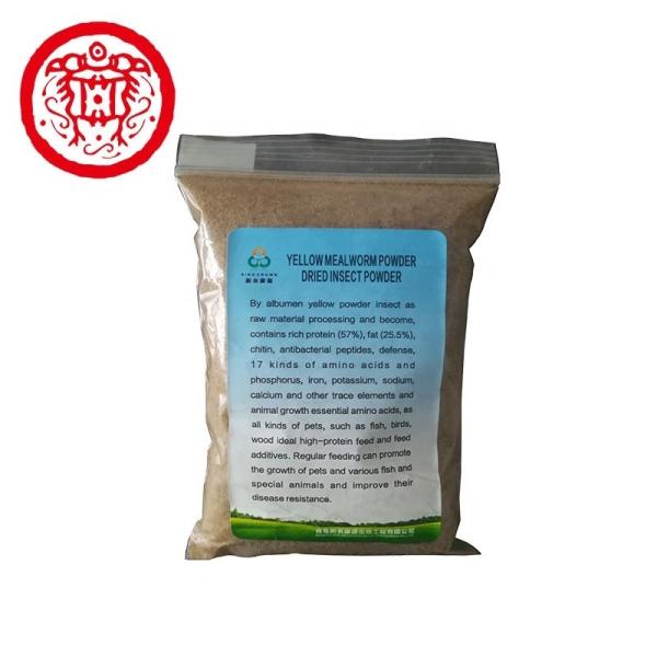 Animal Feed Additive 2 Bags / Carton Mealworm Powder Feed Grade