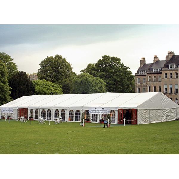 500-1500 People Strong Aluminum Frame Tent Big Party Hall 30x50 M Rain Gutter Included
