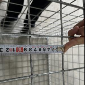 Panneaux de clôture en gabions hélicoïdaux de 3 mm - Acier galvanisé avec rev