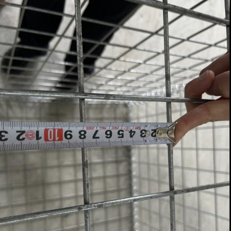 Panneaux de clôture en gabions hélicoïdaux de 3 mm - Acier galvanisé avec revêtement en zinc de 220-300g/m²