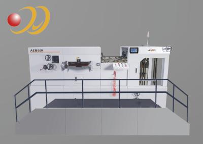 Máquina de corte de papel hidráulica de descascamento Waste côncava - impressão convexa