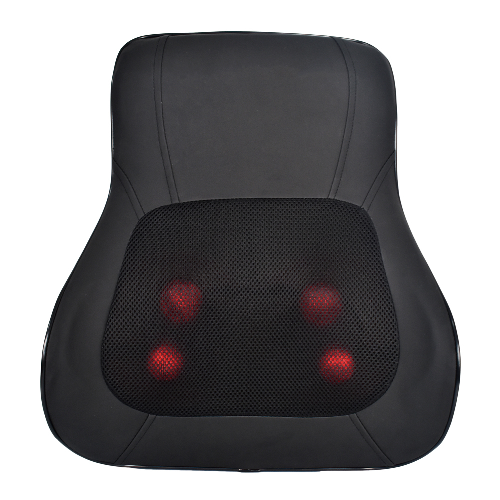 Custom Car Home Electric Back Massager Kneading Shiatsu Vibrating Massage Cushion
