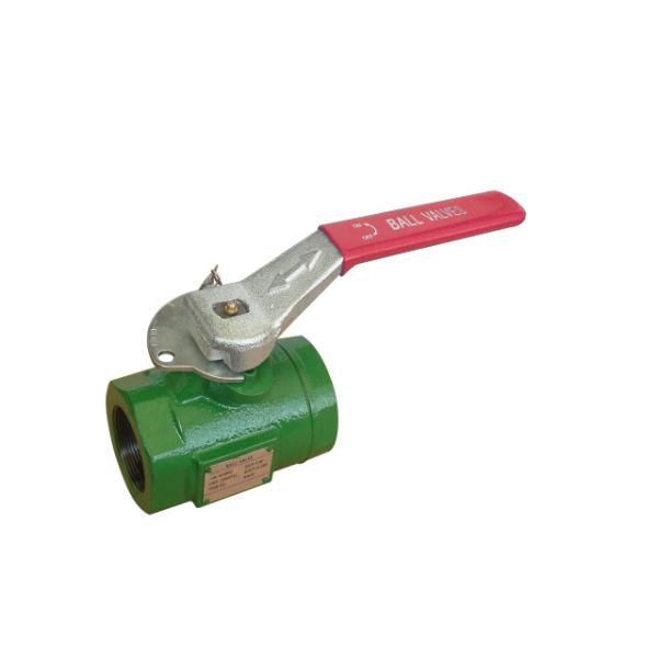 Oilfield Threaded Ball Valve Manifold Control Valve A216 WCB Oil Patch Ball Valve