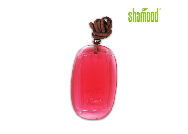 17g Peach Smell Square Shape ODM Hanging Car Diffuser