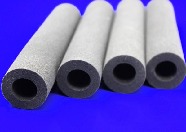 Microwave Process Round Silicone Foam Tubes No Contamination For Machinery Sealing