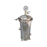Sacs en acier inoxydable Taille 1 Pression de fonctionnement 6 bar ou 10 bar Filtrage industriel de l'eau