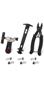 Bike Repair Tool Kit - 16 in 1 Bicycle Multitool Mountain Bike Tool Cycling Maintenance, Bike Hex Key Wrench