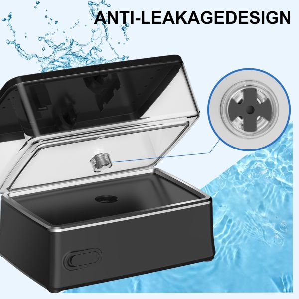 H2ofloss HF-3 Pro Countertop Water Flosser with 425ml Water Tank 50-150 PSI Water Pressure and 2500mAh Battery