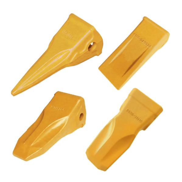 HRC48 - HRC52 Hitachi Excavator Bucket Teeth Excavator Tooth Adapter Alloy Steel
