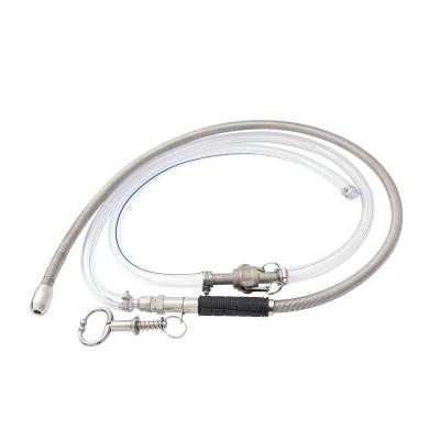 Stainless Steel Drenching Tube with 1.58M for Postpartum Nutritional Supplement for Cows