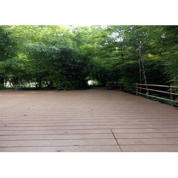 WPC Capped Embossed Composite Hollow Decking Outdoor Decking