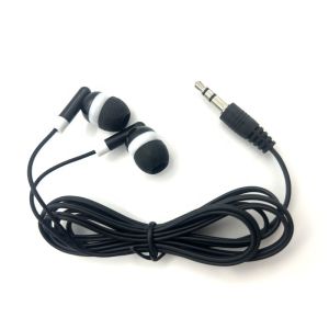 Top Seller 100% QC Check Disposable Airline Earphones for Noise Cancelling Aviation Headset 3.5mm Wired Customization