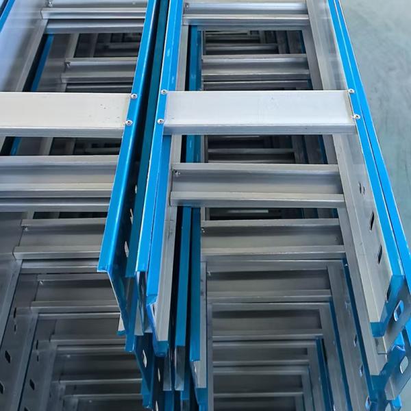 Floor Mounted Aluminum Cable Tray with High Corrosion Resistance and Easy Installation